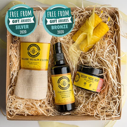 Organic Skincare and Honey Products Gift Set