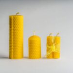 Beeswax Candle-Trishs -Honey-Products