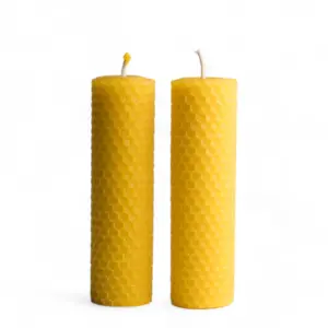 Beeswax Candles 6/7 hrs Trishs Honey Products