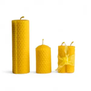 Beeswax Candle Gift-Trishs Honey Products